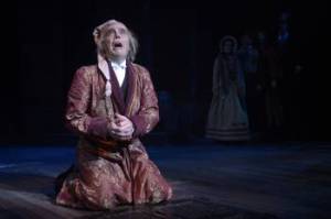 Mark Anderson Phillips takes on his first full production as "Scrooge" at Center REP. (Photo by Kevin Berne)
