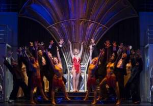 Reno Sweeney (Rachel York) brings the house down in the SHNSF production of "Anything Goes," through Feb. 3rd at the Golden Gate Theatre (Photo by Joan Marcus)