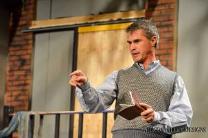 High school teacher Andy (Damian Vega) shares one of his thousands of blessings he writes down. (Photo by Tasi Alabastro)