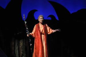 The magician Prospera resides over a beautiful island in William Shakespeare's "The Tempest," through Oct. 6th at the Pear Avenue Theatre in Mountain View. (Photo by  Marina Alsace Forte)