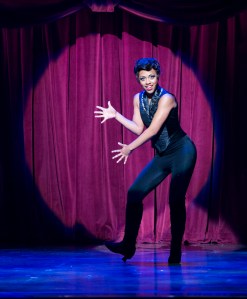 Sasha Allen is sharp as Leading Player in "Pippin" (Photo by Terry Shapiro)