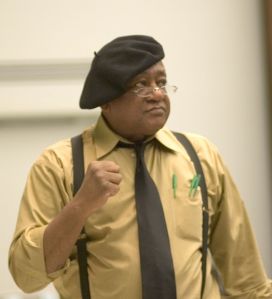 Bobby Seale will be giving a talk on Monday, Nov. 17th at Berkeley Repertory Theatre, in conjunction with the show "Party Peoople," which looks at the history of the Black Panthers. (Wikipedia photo)