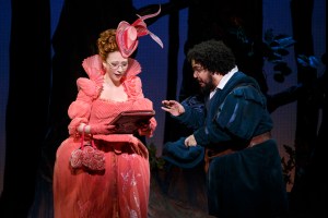 Kaitlyn Davidson and David Andino perform in the revival of Rodgers and Hammerstein's "Cinderella," through March 8th at the Center for Performing Arts in Downtown San Jose. (Photo by Carol Rosegg) 