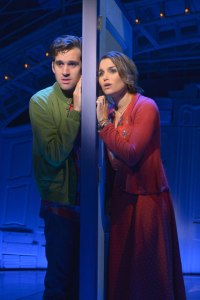 An awkward and gentle love affair take place between Nino (Adam Chanler-Berat) and Amelie (Samantha Barks) in the world premiere of the new musical 