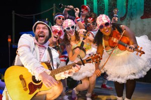 The Major General (Matt Kahler) leads the ensemble cast of 10 in Gilbert and Sullivan's 