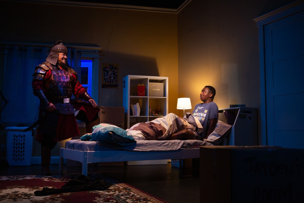 Review: A multitude of issues shoot through the window in S.F. Playhouse’s insightful ‘Great&nbsp;Khan’